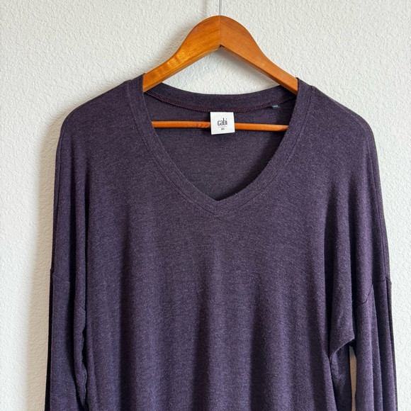 CAbi #3634 Purple Serenity Comfy Oversized Long Sleeve Top Size XS - Picture 2 of 8